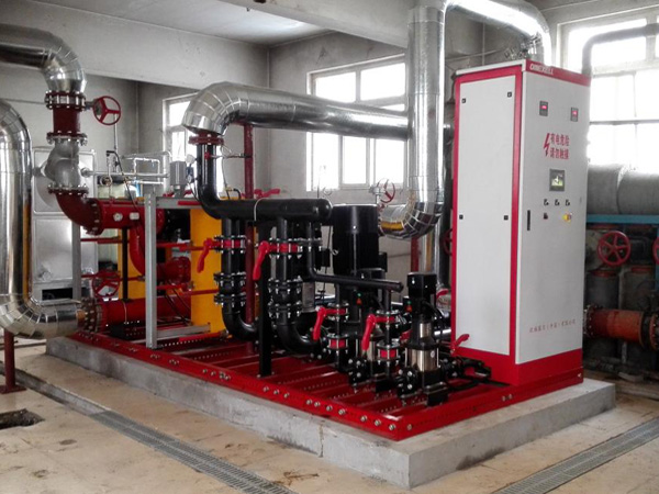 新乡利民小区换热机组项目