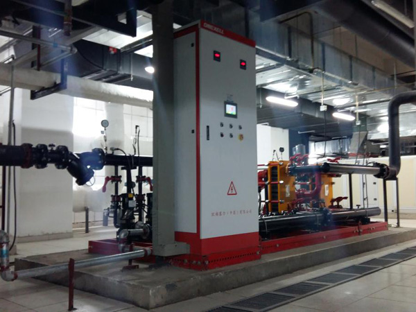 新乡水岸怡景小区换热机组项目