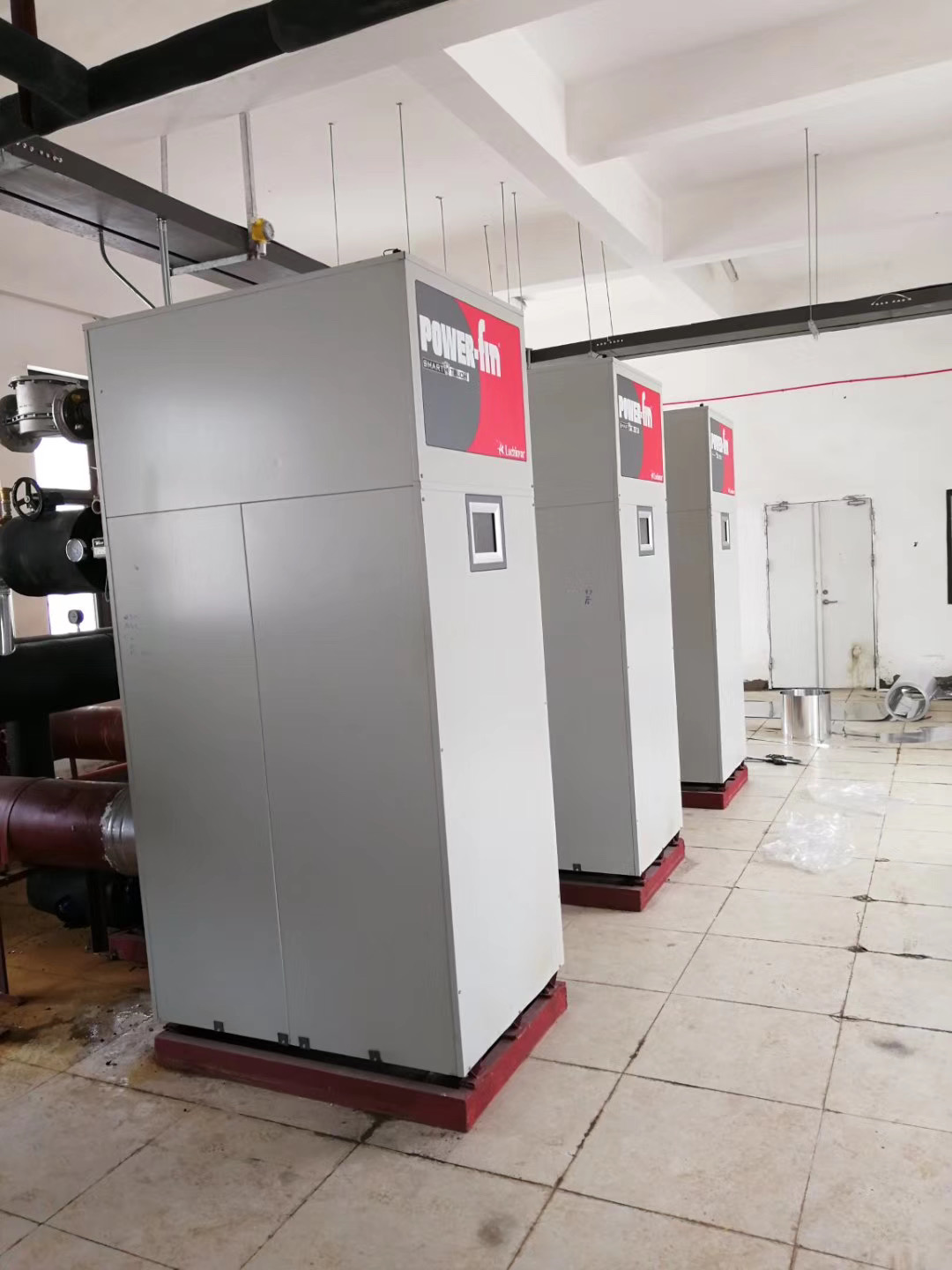 郑州华南城6号广场采暖工程